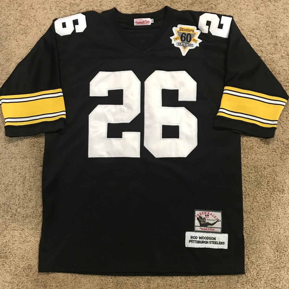 Steelers Jersey Rod Woodson Mitchell & Ness